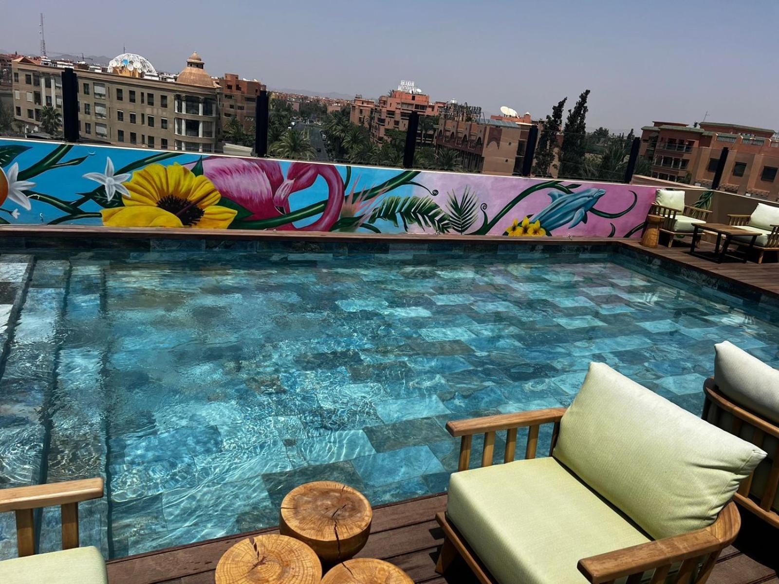 Hotel Le Rocher Marrakech 马拉喀什 外观 照片
