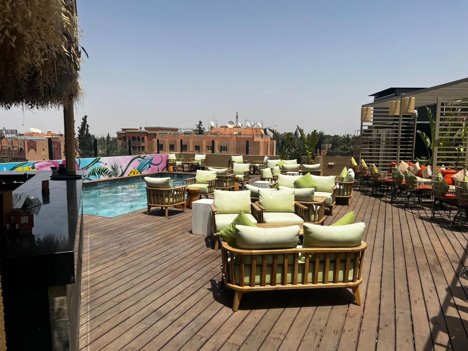 Hotel Le Rocher Marrakech 马拉喀什 外观 照片