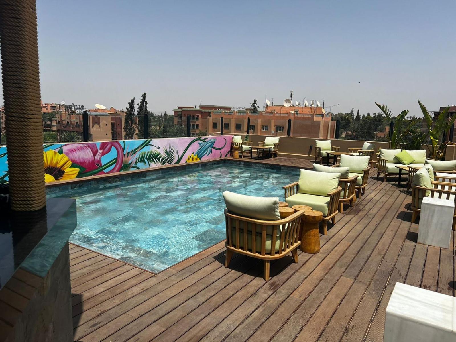 Hotel Le Rocher Marrakech 马拉喀什 外观 照片