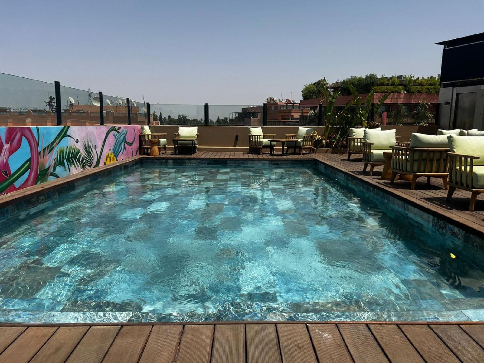 Hotel Le Rocher Marrakech 马拉喀什 外观 照片