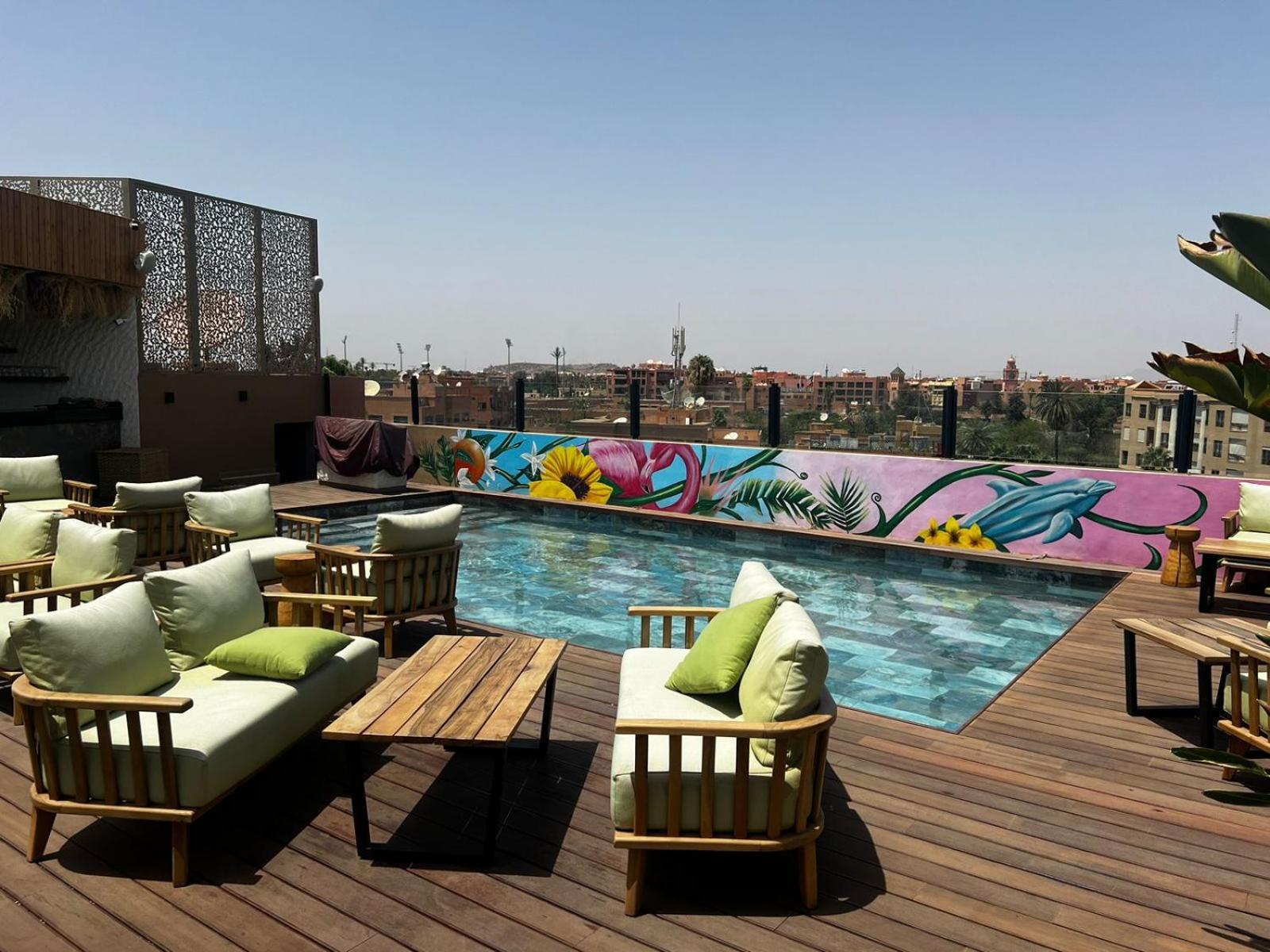 Hotel Le Rocher Marrakech 马拉喀什 外观 照片